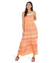【送料無料】 ベラダール レディース ワンピース トップス Square Neck Cami Maci Dress Sarape Stripe Print