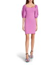 ベッツィジョンソン　ドレス 【送料無料】 ベッツィジョンソン レディース ワンピース トップス Smock Knit Poplin Sleeve Dress Radiant Orchid