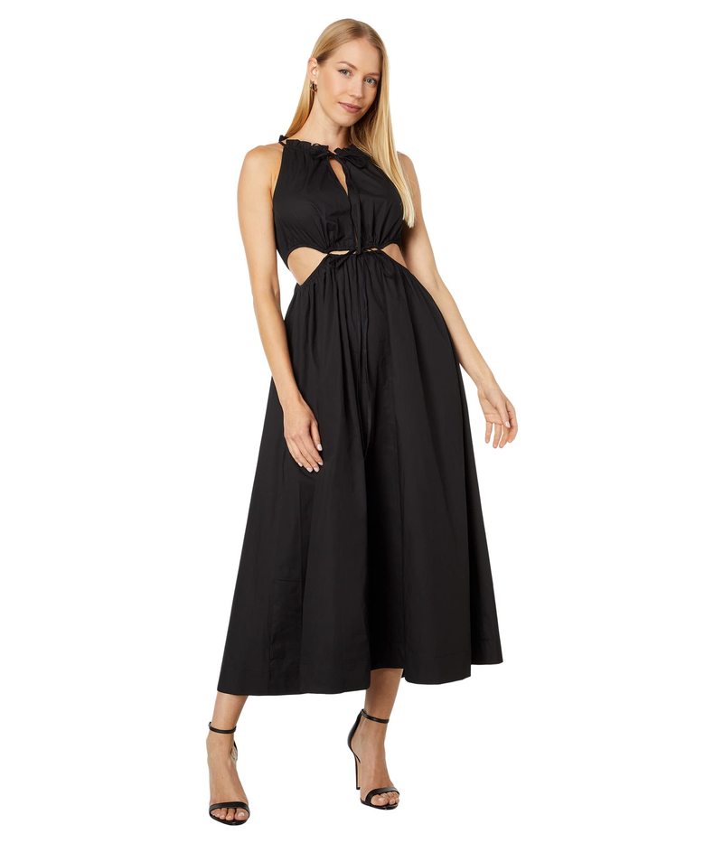【送料無料】 ムーンリバー レディース ワンピース トップス Cutout Midi Dress Black