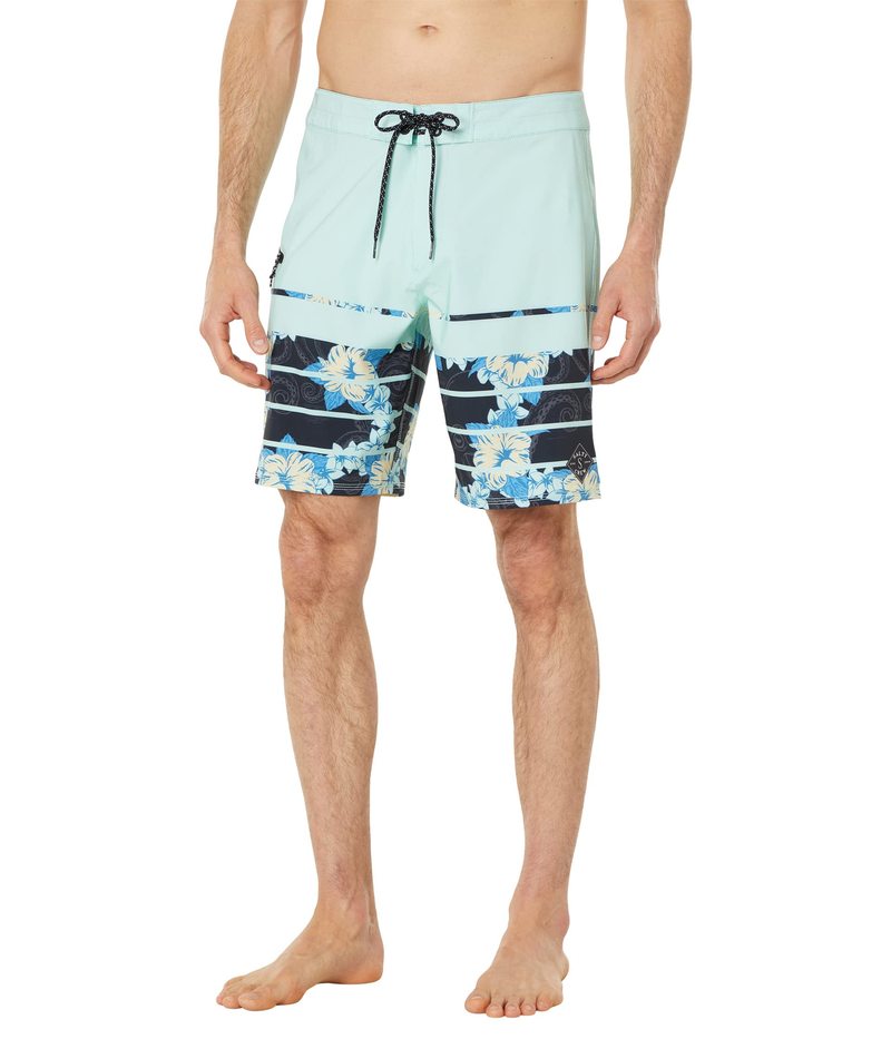 【送料無料】 ソルティークルー メンズ ハーフパンツ・ショーツ 水着 Dawn Patrol 19" Boardshorts Aqua