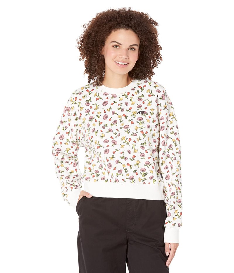 yz oY fB[X p[J[EXEFbg AE^[ All Over Long Sleeve Crew Marshmallow