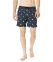 スコッチアンドソーダ 【送料無料】 スコッチアンドソーダ メンズ ハーフパンツ・ショーツ 水着 Mid Length Printed Swim Shorts in Recycled Polyester Combo B