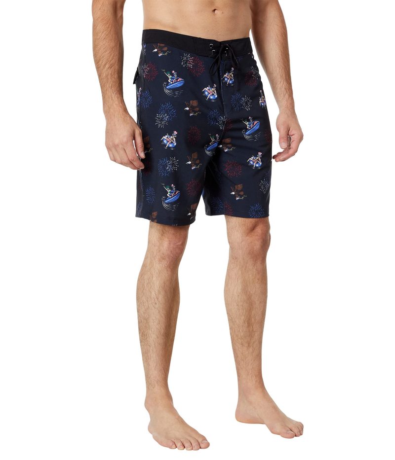 【送料無料】 ハーレー メンズ ハーフパンツ・ショーツ 水着 Weekender 20" Boardshorts Black Multi