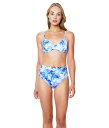 【送料無料】 サンクチュアリー レディース トップのみ 水着 Poolside Tie-Dye Tunnel Underwire Pretty N Peri