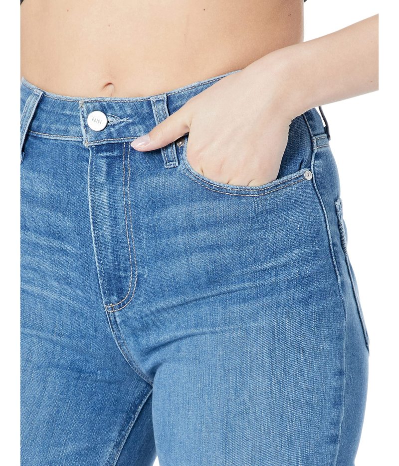 【送料無料】 ペイジ レディース デニムパンツ ボトムス Accent in Seine/Ragged Fray Hem Seine/Ragged Fray Hem