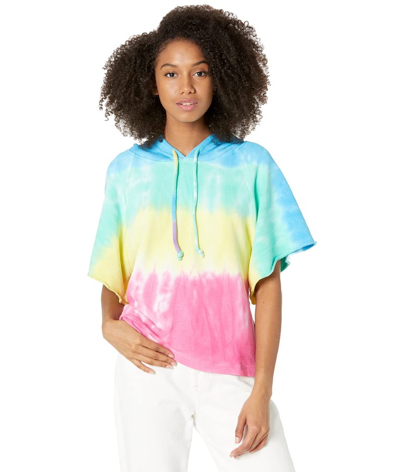 【送料無料】 チェイサー レディース パーカー スウェット フーディー アウター French Terry Raglan Hoodie Cabana Tie-Dye