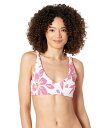 【送料無料】 リップカール レディース トップのみ 水着 Azalea Shirred Long Line Tri Pink