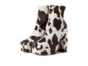 【送料無料】 スティーブ マデン レディース ブーツ・レインブーツ シューズ Bianca Bootie Cow Print