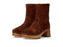 【送料無料】 スウェディッシュハズビーンズ レディース ブーツ・レインブーツ シューズ Suede Teddy Boot Cognac