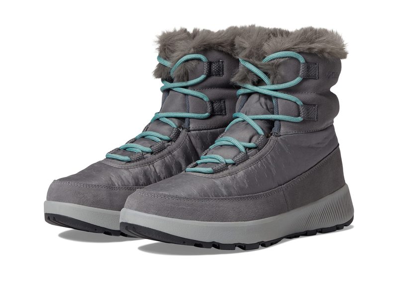  コロンビア レディース ブーツ・レインブーツ シューズ Slopeside Peak Luxe City Grey/Dusty Green