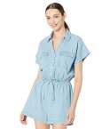 【送料無料】 バッファロー・デイビッド・ビトン レディース ジャンプスーツ トップス Earhart Short Playsuit Light Azure Wash