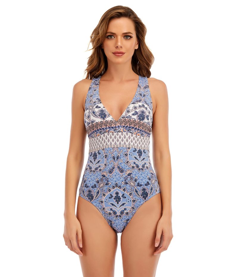 【送料無料】 ラッキーブランド レディース 上下セット 水着 Blossom One-Piece Multi