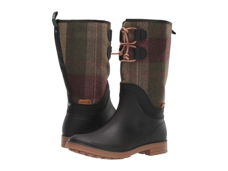 カミック レディース シューズ ブーツ・レインブーツ Kamik Abigail Khaki カーキ