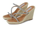 【送料無料】 スティーブ マデン レディース ヒール シューズ Incharge Wedge Sandal Rhinestone