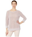 【送料無料】 トリバル レディース ニット・セーター アウター 3/4 Sleeve Lurex Sweater Lilac