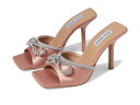 【送料無料】 スティーブ マデン レディース ヒール シューズ Embellish Heeled Sandal Blush Satin(4)