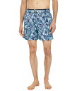 yz ZNebhI Y n[tpcEV[c  Ibiza Flex Swim Shorts Blue Depths Leaf