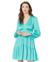 【送料無料】 トリーナターク レディース ワンピース トップス Make Merry Dress Turquoise