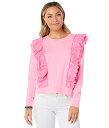 【送料無料】 リリーピュリッツァー レディース パーカー・スウェット アウター Deva Sweatshirt Pink Shandy