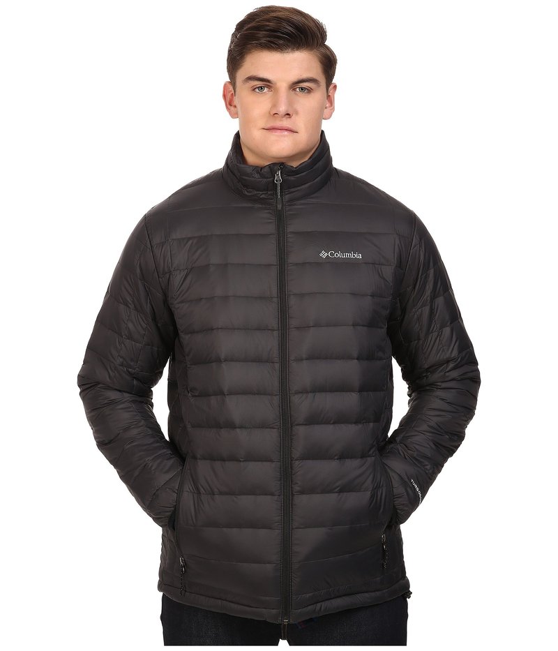 【送料無料】 コロンビア メンズ ジャケット・ブルゾン ダウンジャケット アウター Big & Tall Voodoo Falls 590 TurboDown Jacket Black