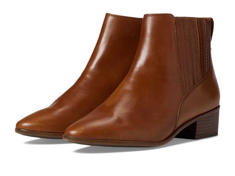 ロックポート 【送料無料】 ロックポート レディース ブーツ・レインブーツ シューズ Geovana Gore Bootie Tan Leather