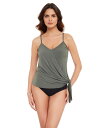 【送料無料】 マジックスーツ レディース トップのみ 水着 Solid Alex Tankini Military