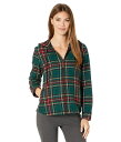 【送料無料】 エルエルビーン レディース パーカー・スウェット フーディー アウター Scotch Plaid Flannel Relaxed Fit Hoodie Princess Mary