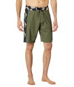 【送料無料】 ボルコム メンズ ハーフパンツ・ショーツ 水着 Surf Vitals Yago Dora Mod 19" Boardshorts Military