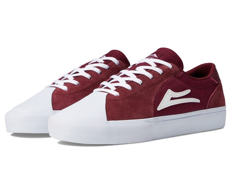 【送料無料】 ラカイ メンズ スニーカー シューズ Flaco II Burgundy/White Suede