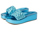 【送料無料】 エアロソールズ レディース ヒール シューズ Dana Light Blue Metallic
