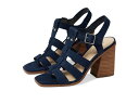 【送料無料】 マークフィッシャー レディース ヒール シューズ Fynlee Dark Blue Suede