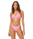 【送料無料】 エルスペース レディース トップのみ 水着 Farrah Ribbed Top Guava