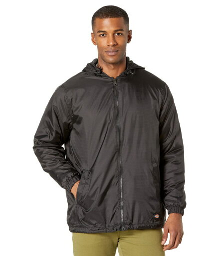 【送料無料】 ディッキーズ メンズ コート アウター Ripstop Nylon Fleece Lined Jacket Black 【送料無料】 ディッキーズ メンズ コート アウター Ripstop Nylon Fleece Lined Jacket Black