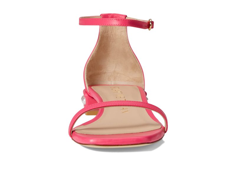 【送料無料】 スチュアート ワイツマン レディース ヒール シューズ Nudistcurve Pearl Flat Sandal Hot Pink 2