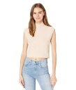 【送料無料】 ビーシービージーマックスアズリア レディース シャツ トップス Full Fashioned Fine Rib Knit Top Bare Pink