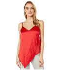 【送料無料】 ビショップアンドヤング レディース シャツ トップス Knife Pleat Cami Valentino Red