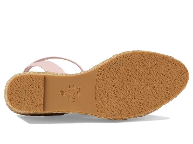 【送料無料】 スチュアート ワイツマン レディース ヒール シューズ Playa Espadrille Knot Wedge Ballet/Natural 3