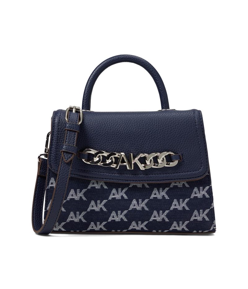【送料無料】 アンクライン レディース ハンドバッグ バッグ AK Embroidered Top-