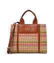 yz ANC fB[X nhobO obO Small Binded Canvas Tote Stripe Multi/Saddle