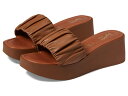 【送料無料】 セイシェルズ レディース ヒール シューズ Coney Island Tan Leather