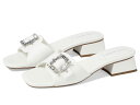 【送料無料】 アンクライン レディース ヒール シューズ Naomi Dress Sandal White
