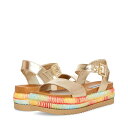 【送料無料】 スティーブ マデン レディース ヒール シューズ Malden Sandal Gold Multi