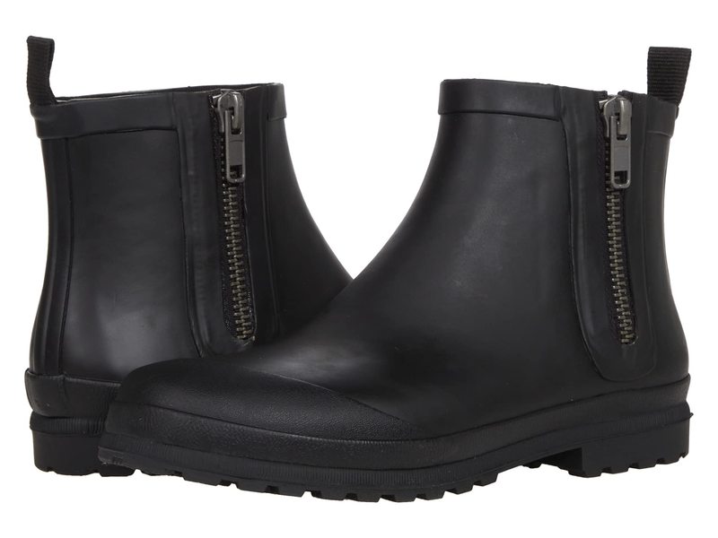 【送料無料】 メイドウェル レディース ブーツ・レインブーツ シューズ The Zip-Up Lugsole Rain Boot True Black