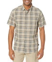 yz }Een[hEFA Y Vc gbvX Big Cottonwood Short Sleeve Shirt Badlands Hammock Plaid