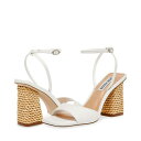 yz XeB[u }f fB[X q[ V[Y Rozlyn Heeled Sandal White Leather