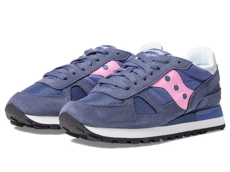 【送料無料】 サッカニー レディース スニーカー シューズ Shadow Original Navy/Pink 2