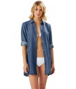 【送料無料】 トッミーバハマ レディース トップのみ 水着 Boyfriend Shirt Chambray