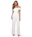 【送料無料】 エスケープ レディース ジャンプスーツ トップス Over-the-Shoulder Scuba Crepe Jumpsuit Ivory