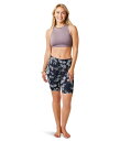 【送料無料】 カーブデザイン レディース ボトムスのみ 水着 Lucie Compression Shorts Black Ginkgo