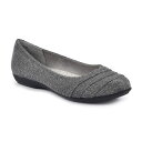 【送料無料】 クリフバイホワイトマウンテン レディース サンダル シューズ Clara Pewter/Glitter/Fabric